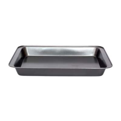 Assadeira Retangular para Bolo 24 X 28 X 5 cm - Aço Carbono com Revestimento Antiaderente