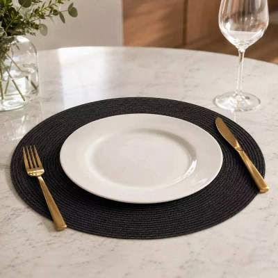 Lugar Americano Preto 38cm