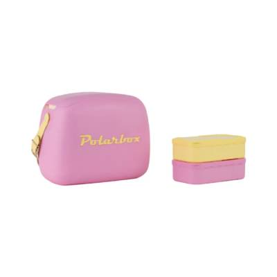 Polarbox Cooler 6 Litros Rosa / Amarelo