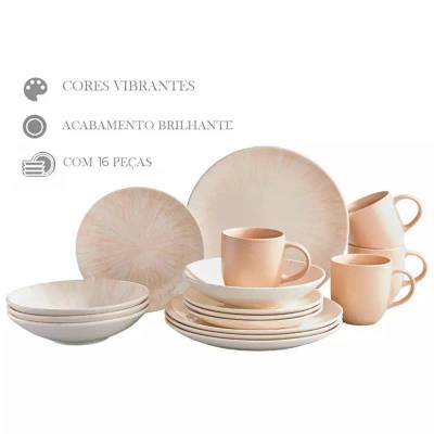 Aparelho de Jantar Nyssa 16 Peças