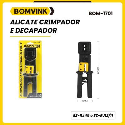 Alicate Crimpador e Decapador