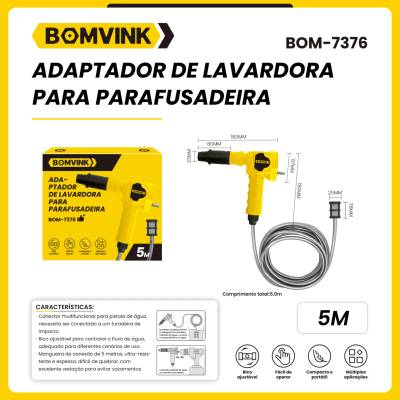 Adaptador de Lavadora para Parafusadeira