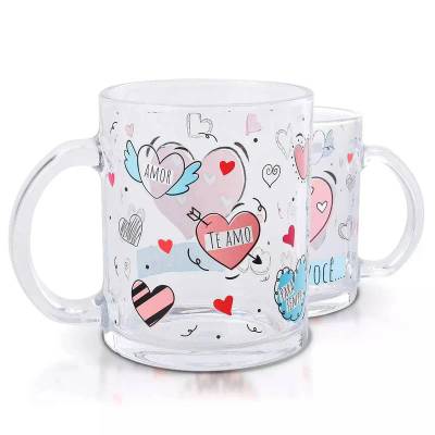 Caneca de Vidro Mãe 8,1X9,7cm 330ml