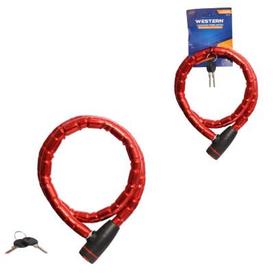 Cadeado Flexível Moto 1m x 18mm