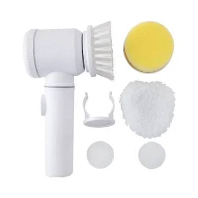 Escova Limpeza 3 em 1 Automatica Plástico Pp, Esponja e PVC 19,5 cm x 11 cm x 7 cm