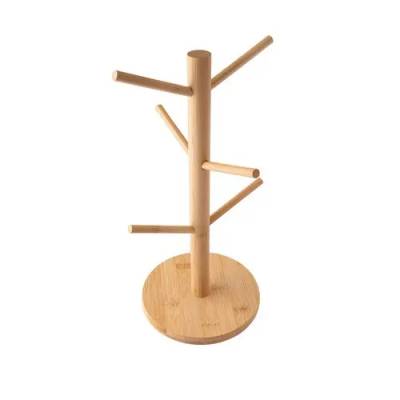 Organizador Canecas Bambu 16 cm x 16 cm x 34,5 cm