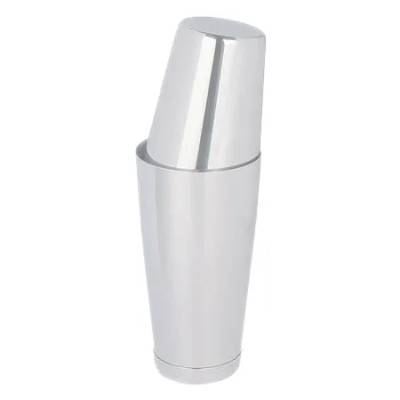 Coqueteleira 750 ml /500 ml Aço INOX 9,4 cm x 9,4 cm x 17,7 cm