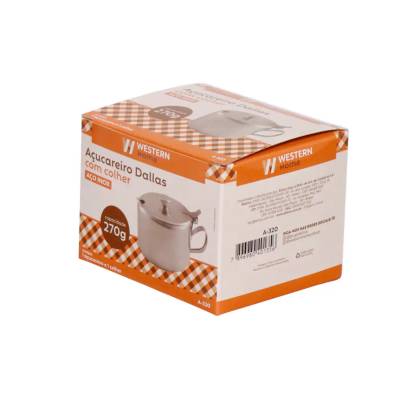 Açucareiro Colher Inox 270g