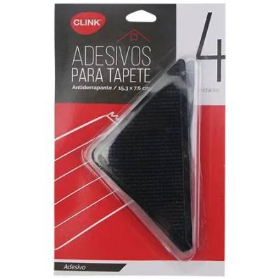KIT Adesivos Antiderrapantes Tapete Plástico 15 cm x 7,6 cm