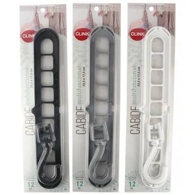 Cabide Multifuncional Plástico PP 33,5 cm x 17,5 cm (1 un)