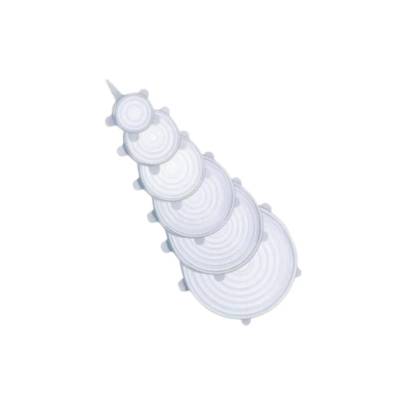 Kit 6 Pçs Tampa Silicone - Silicone