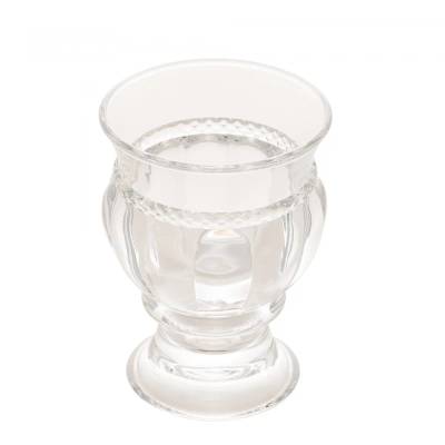 Cachepot de Cristal Diamante 7,2cm x 5,8cm x 10cm
