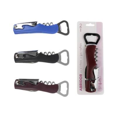 Abridor de Garrafas 2 Em1 13,5cm