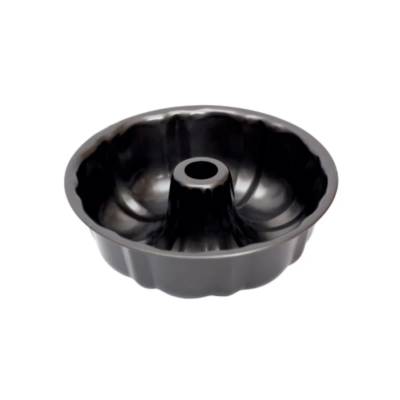 Assadeira com Furo No Meio para Bolo 24 X 7,8 cm - Aço Carbono com Revestimento Antiaderente