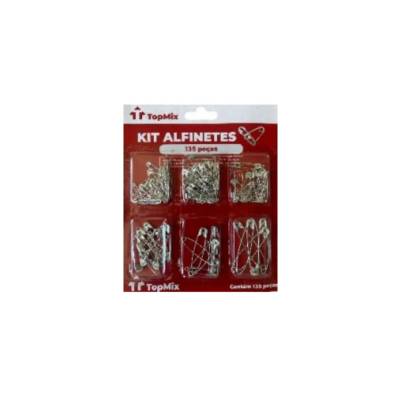Kit Alfinetes com 135 pças