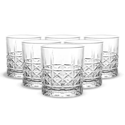 Copo de Vidro Aludra 6 Peças 320ml 8,3X9,2cm