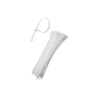 Abraçadeira Nylon Branca 2,5x150mm com 100 Peças