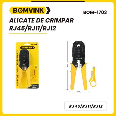 Alicate de Crimpar RJ45/RJ11/RJ12
