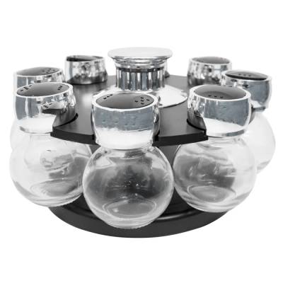 Conjunto 8 Peças Porta Condimentos com Suporte 90ml