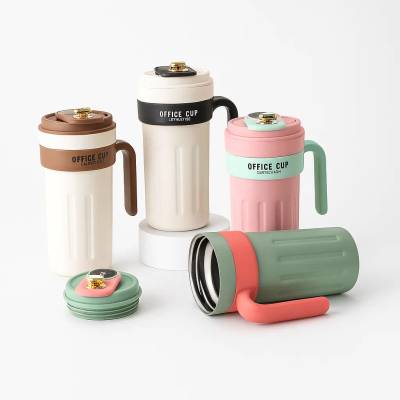 Copo Térmico Inteligente MS-933 650ml Xícara de Café em Aço Inoxidável 316 - Variado