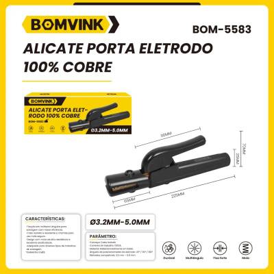 Alicate Porta ELETRODO100% Cobre