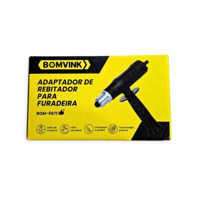 Adaptador de Rebitador para Furadeira