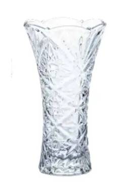 Vaso de Vidro Decorativo Transparente
