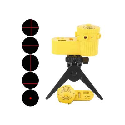 Nível A Laser Multifunção com Tripé e 5 Linhas
