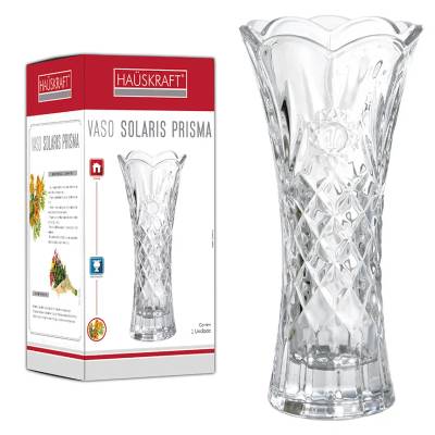 Vaso Vidro Solaris Prisma 19cm