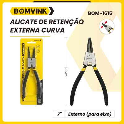 Alicate de Retenção Externa Curva