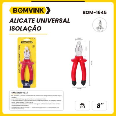 Alicate Universal Isolado