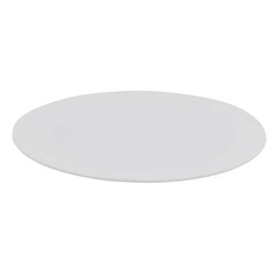 Prato Sobremesa Premium Branco 24,8X2,8cm