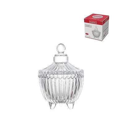 Potiche Decorativo Vidro Camila 10cm
